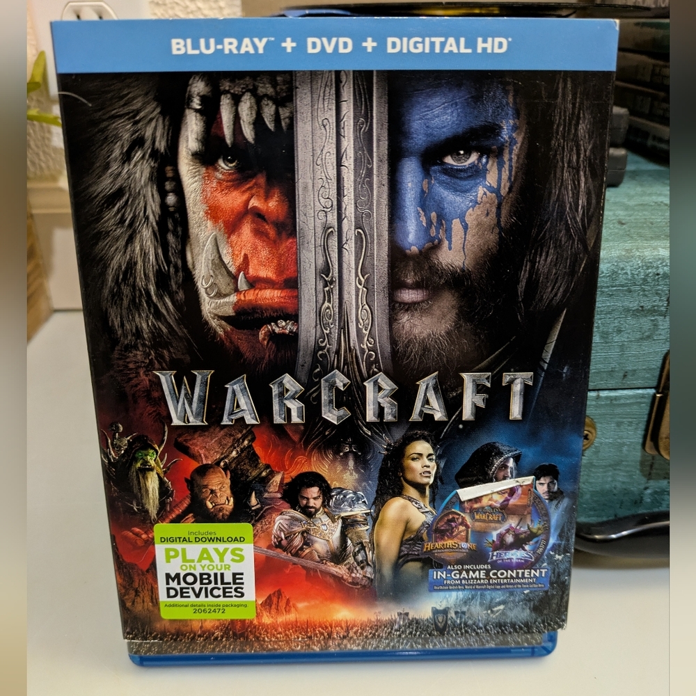 2/$18 "Warcraft" Blu-ray + DVD